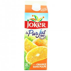Joker Pur Jus Orange Brique 2L