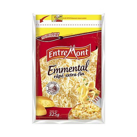325G Emmental Rape Zip Pak Entremont