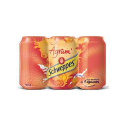 Schweppes Agrum Boite 6X33Cl