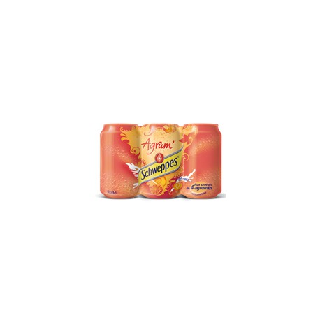 Schweppes Agrum Boite 6X33Cl