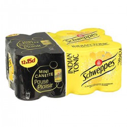 12X15Cl Indian Tonic Boites Schweppes