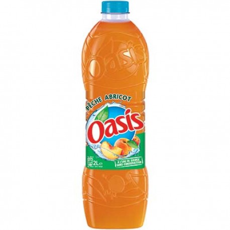 Bouteille 2L Oasis Peche Abricot