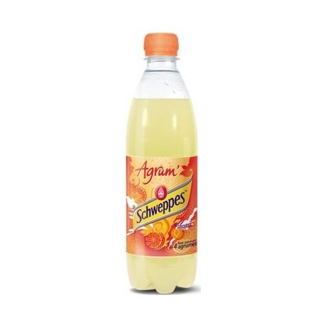 Bouteille Pet 50Cl Agrumes Schweppes