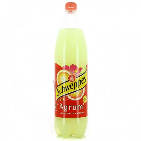 Bouteille Pet 1,5L Agrume Schweppes