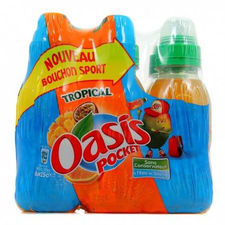 Oasis Tropical Pet 6X25Cl