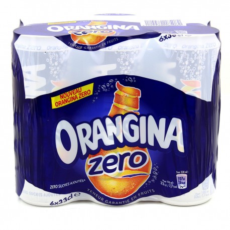 Orangina Zero Bte 6X33Cl