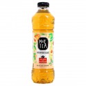 May Tea Boisson Au Thé Glacé Noir Pêche Blanche : La Bouteille D'1L