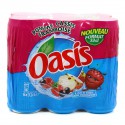Oasis Boisson Pomme Cassis Framboise : Le Pack De 6 Canettes De 33Cl