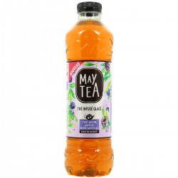 May Tea Boisson Thé Noir Mûre Myrtille : La Bouteille D'1L