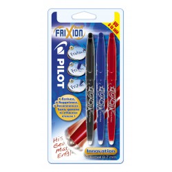 Pilot Stylo Rollerball Frixion Ball : Les 3 Stylos