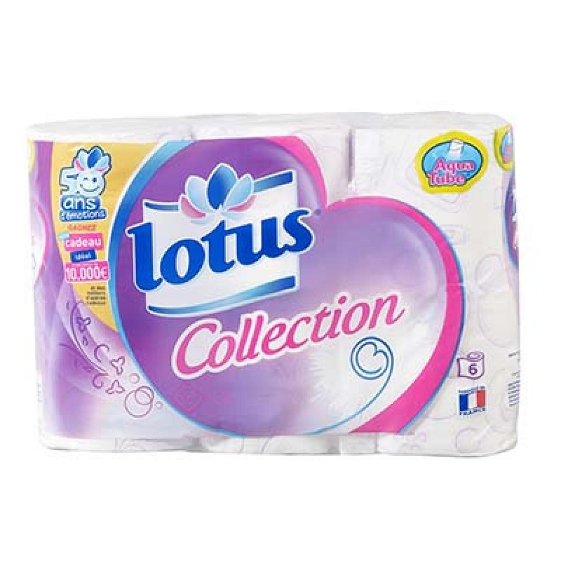 Papier toilette parfum songe d'été, Lotus (x 8)