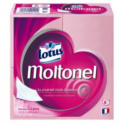Moltonel Papier Toilette Extraits De Lotus Rose Moltonel Paquets X8