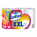 Lotus Papier Toilette Xxl 2 Épaisseurs : Le Paquet De 6 Rouleaux
