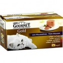 Purina Gourmet Pack 4X85G Coffret Poisson Gold Mousseline