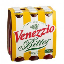Bitter Venezzio Apéritif Sans Alcool : Le Pack De 6 Bouteilles De 10Cl