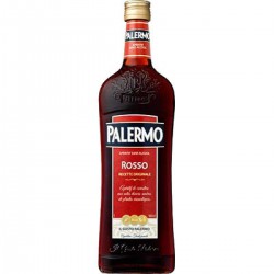 Palermo Apéritif Sans Alcool Orignial Rosso : La Bouteille D'1L