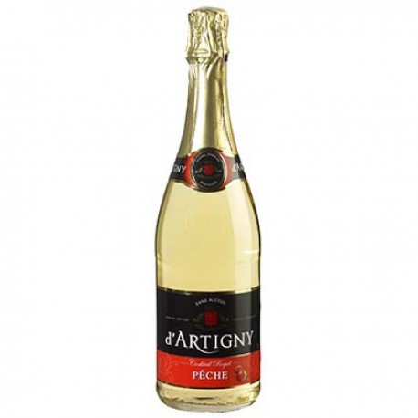 D Artigny Petillant Peche Bouteille 75Cl