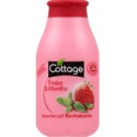 Flacon 250Ml Douche Lait Fraise/Menthe Cottage