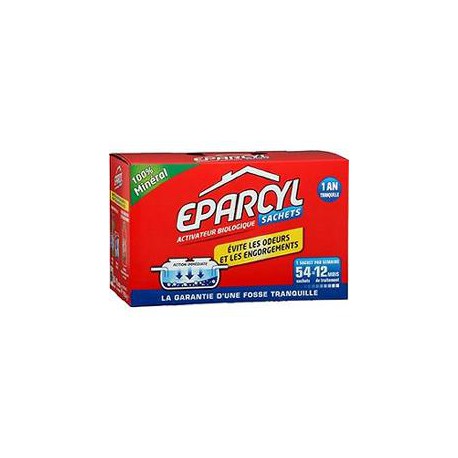 Eparcyl Produit Pour Fosses Septiques Coffret De 54 Doses - DRH MARKET Sarl