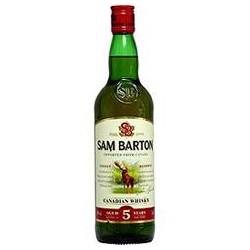 Sam Barton Whisky Canadien 5 Ans D'Âge : La Bouteille De 70 Cl