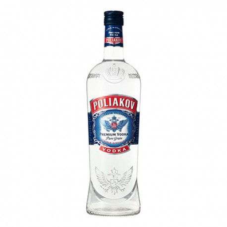 Poliakov Vodka 37,5%V Bouteille 1L