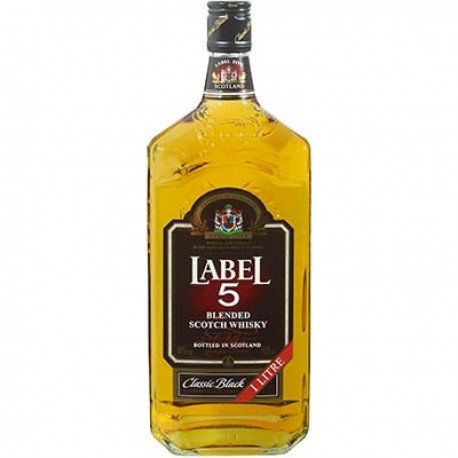 Whisky Label 5 1L 40Dg