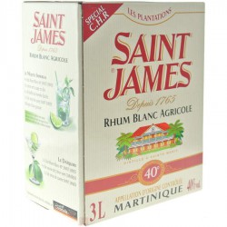 3L Bib Saint James Blanc 40%V