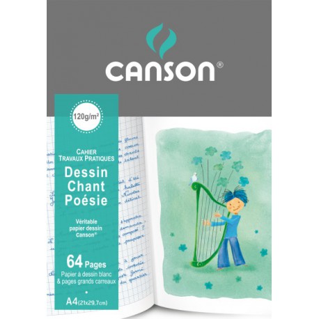 Canson Cahier Musique A4 64P