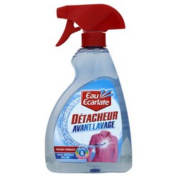 Eau Écarlate Détachant Liquide Avant Lavage/Blanc Couleurs : Le Spray De 500 Ml