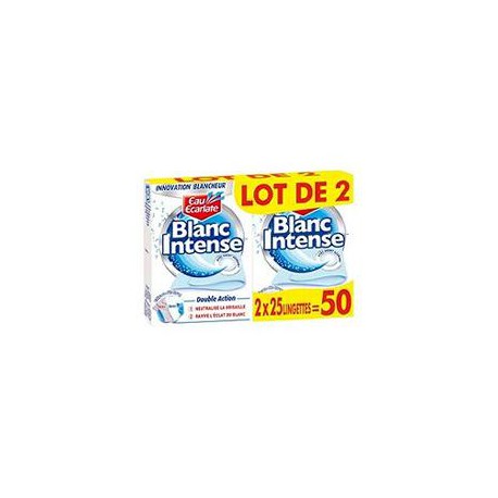 L.2 S.25 Lingettes Blanc Intense Eau Ecarlate