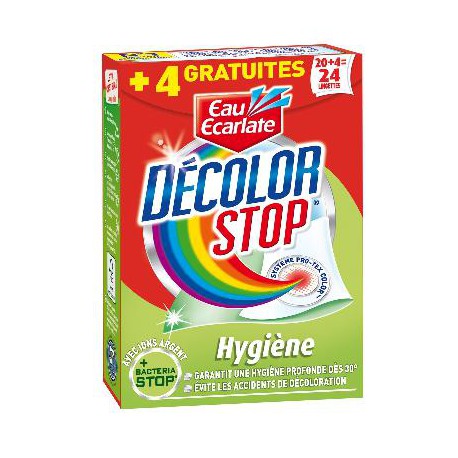 lingettes decolor stop 