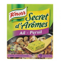 Knorr Ail/Persil Secret D Arom Tablettes 90G
