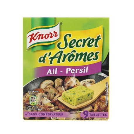 Knorr Ail/Persil Secret D Arom Tablettes 90G