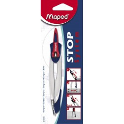 Maped Compas Stop System, Sous Blister