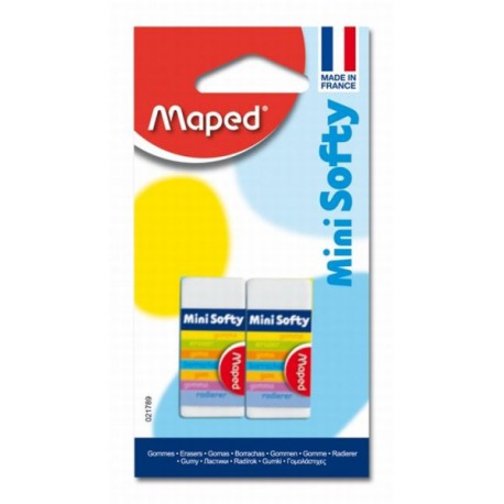 Maped 2 Mini Gommes Softy