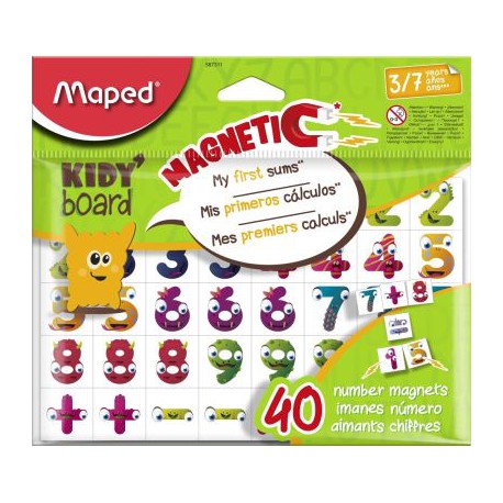 Maped 40Aimants Numero Kidy