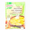 Knorr Soupe Paysanne Légumes Cuisinés Déshydraté Lardons 4 Assiette 1L