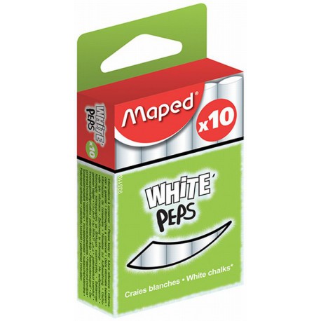Maped Bte 10 Craies Blanches
