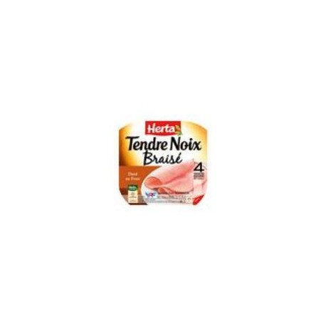 Herta Jambon Tendre Noix Braisé Herta 4 Tranche 120G