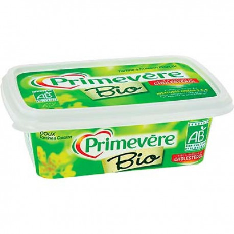 Primevere Margarine Primevère À Tartiner Et À Cuire 55% Bio 250G