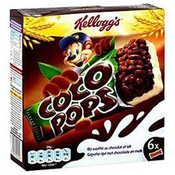Kellogg'S Barres De Céréales Riz Soufflé Chocolat : Les 6 Barres De 20 G