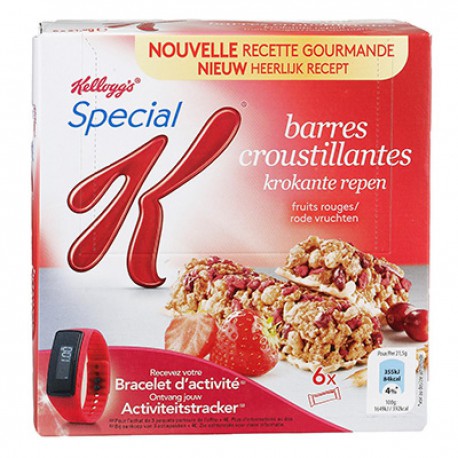 Kelloggs Special K Fruits Rouges 6 X 21,5 G