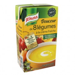 Brick 1L Soupe Douceur 8 Legumes Knorr