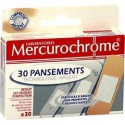 Mercurochrome Pansements Technologie Argent : La Boite De 30