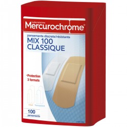 100 Pansement Classic Mercurochrome