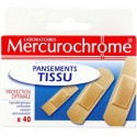 Mercurochrome Pansement 3 Tailles : La Boite De 40 Pansements