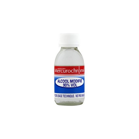 Mercurochrome Alcool 90 Degre Modifie 100Ml