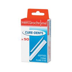 Mercurochrome Cure Dents Aseptises X50