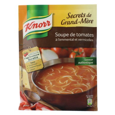 Knorr Soupe déshydratée tomates vermicelles 67g 