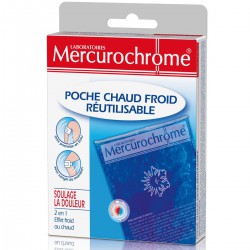 Mercurochrome Poche Chaud/Froid Réutilisable 18 Cm X 14 Cm